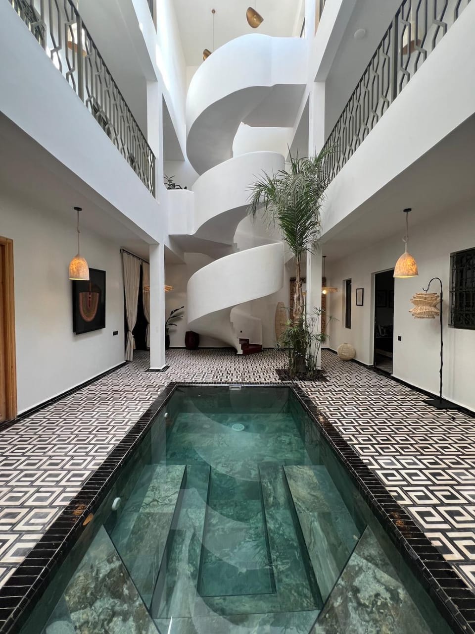 Patio, Decorative detail, Decorative detail, Swimming pool