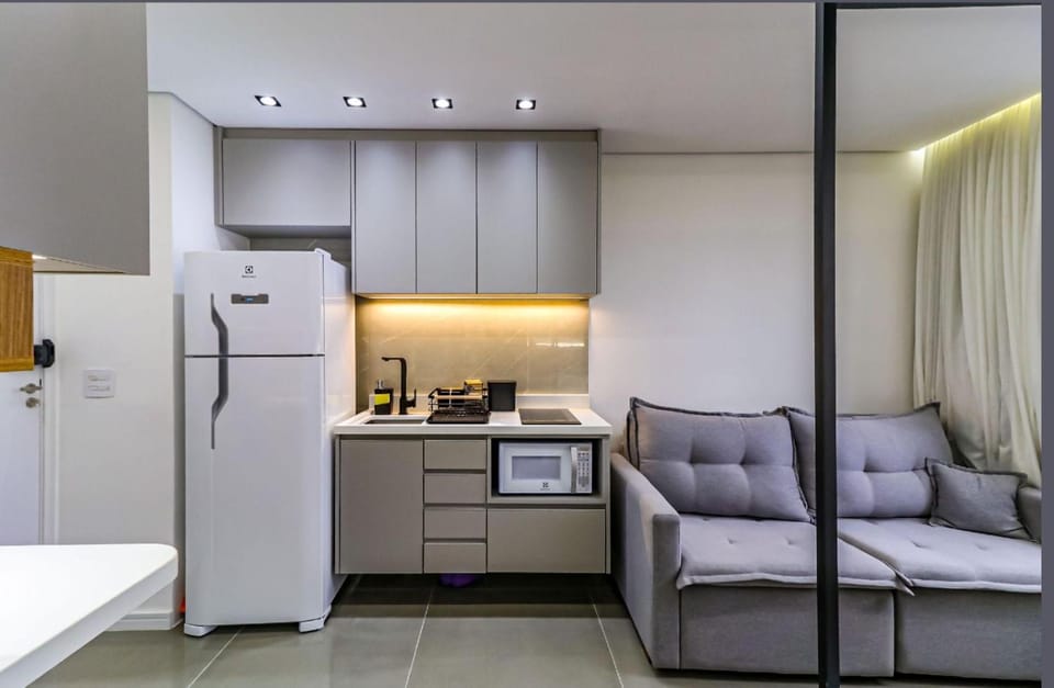 Studio - Quaddra Butantã NOVÍSSIMO MODERNO - Academia - Piscina - 5min Metrô e USP Apartment in Sao Paulo City