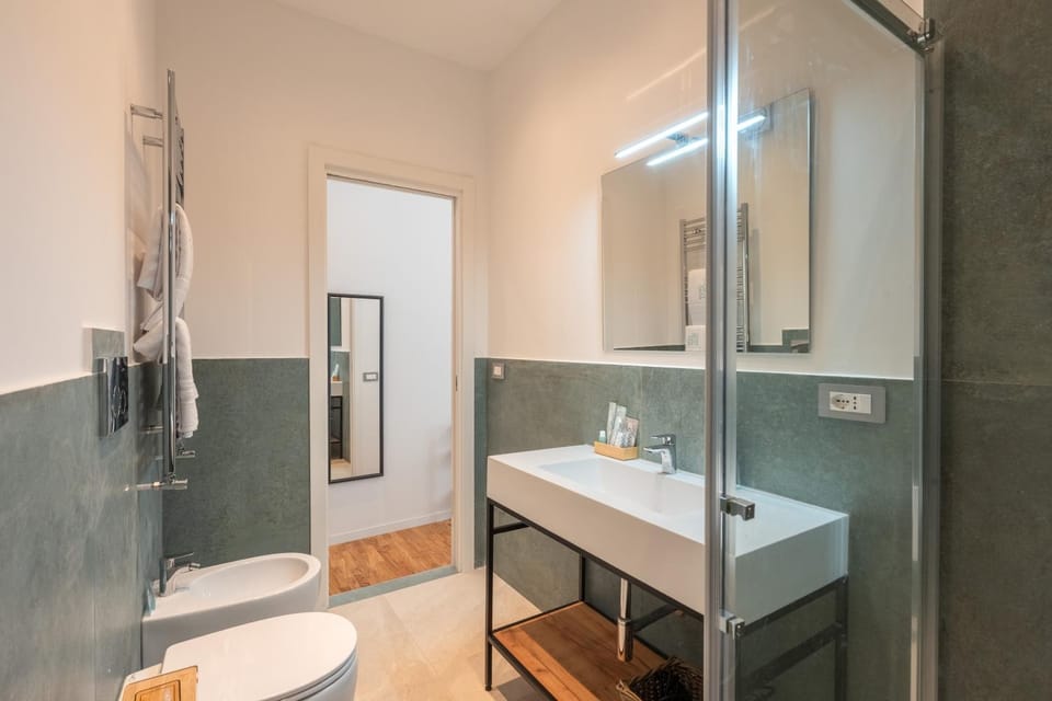 Shower, Toilet, Bathroom, towels