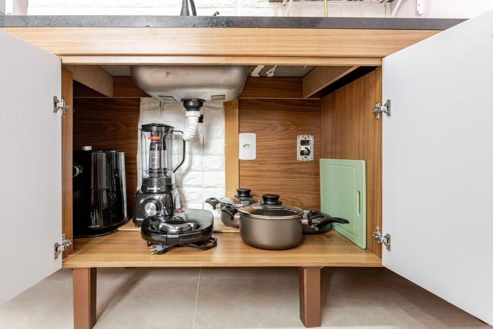 Comfort Vila Olímpia com Nespresso e próximo do metrô e aeroporto de Congonhas Apartment hotel in Sao Paulo City