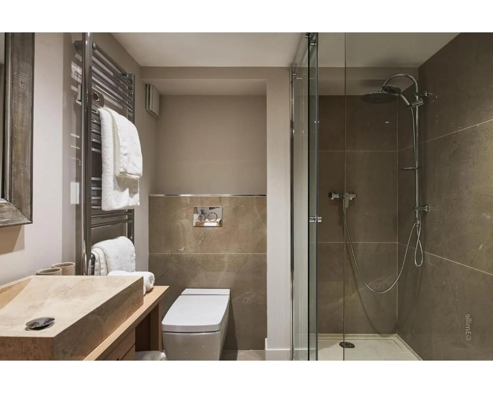 Shower, Toilet, Bathroom, towels