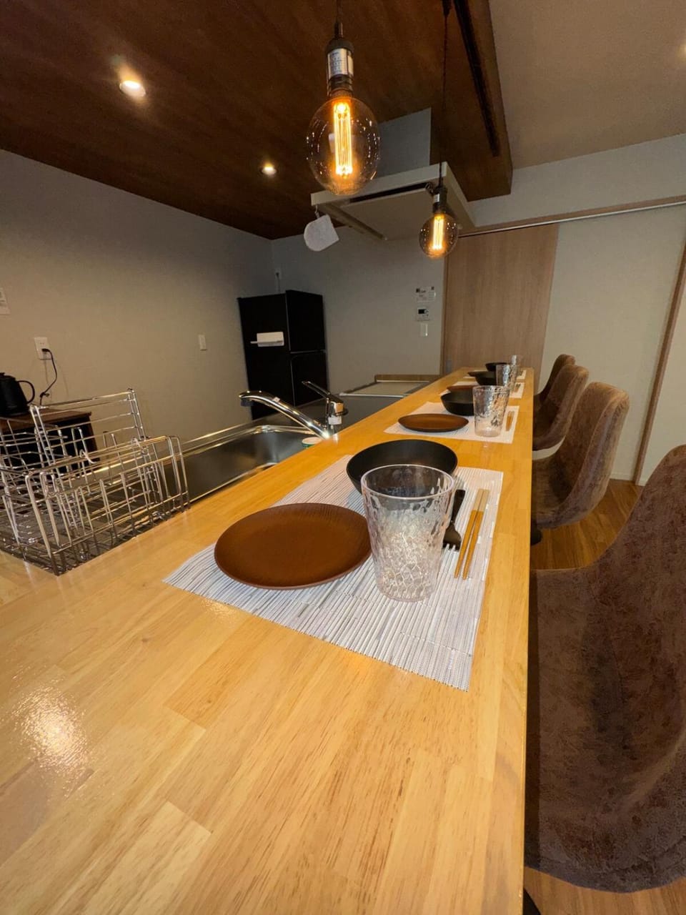 Communal kitchen, kitchen