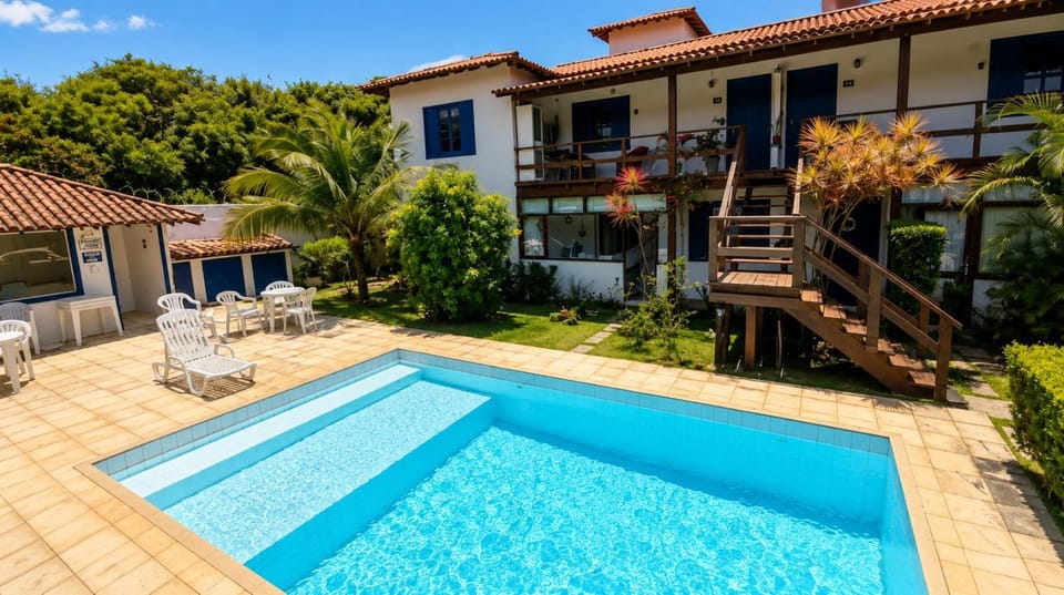 Comfort and Pool Next to the Beach Villa in Armacao dos Buzios