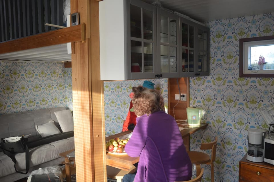 Saunallinen piharakennus Apartment in Finland