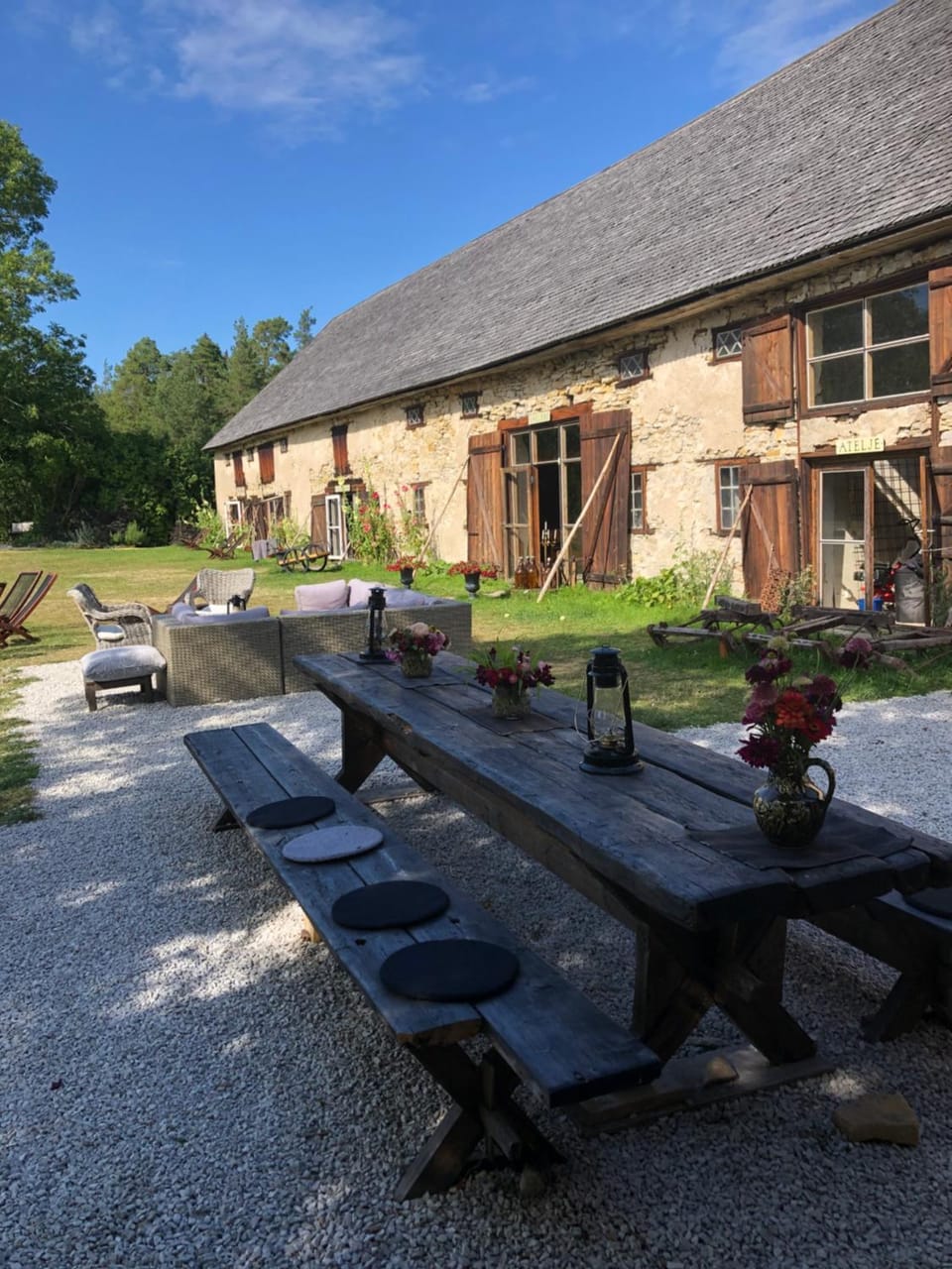 Property building, Patio, Garden