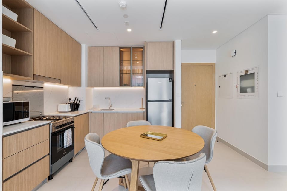 Dining area, oven, stove, kitchen
