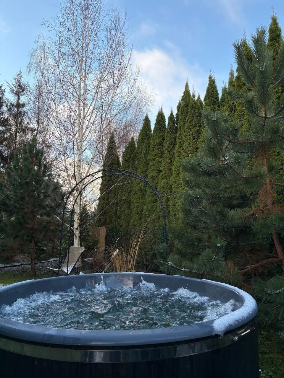 Cabin with hot tub Cabin in Riga