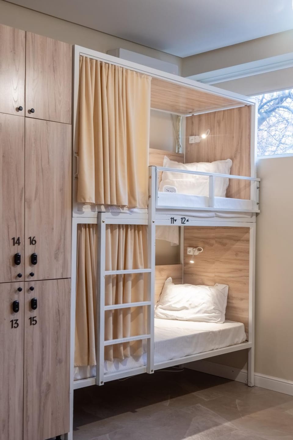 Bed, Photo of the whole room, Bedroom, bunk bed, wardrobe