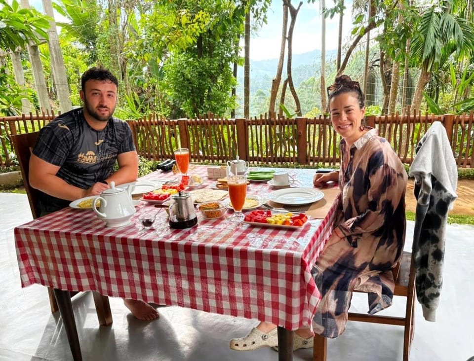 Restaurant/places to eat, People, Natural landscape, Garden, View (from property/room), Balcony/Terrace, Food and drinks, Food, Guests, Garden view, Breakfast, Breakfast