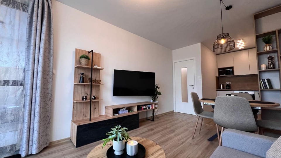 Communal lounge/ TV room, TV and multimedia, Kitchen or kitchenette, Living room, Seating area, Dining area
