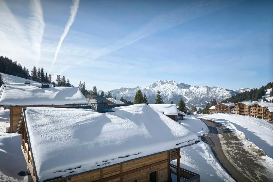 Day, Natural landscape, Winter, Mountain view