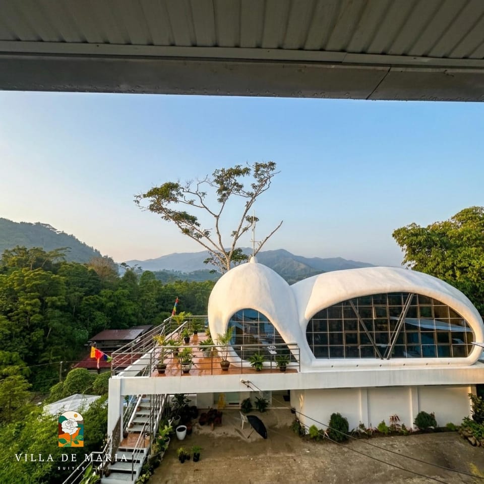 Property building, Day, Natural landscape, View (from property/room), Balcony/Terrace, Mountain view