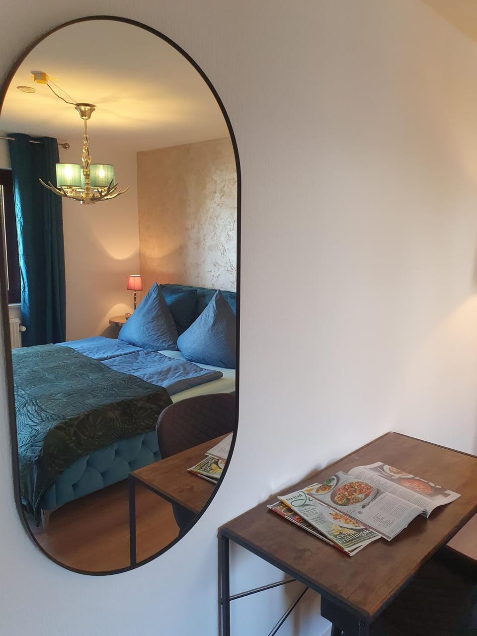 Property building, Living room, Bedroom