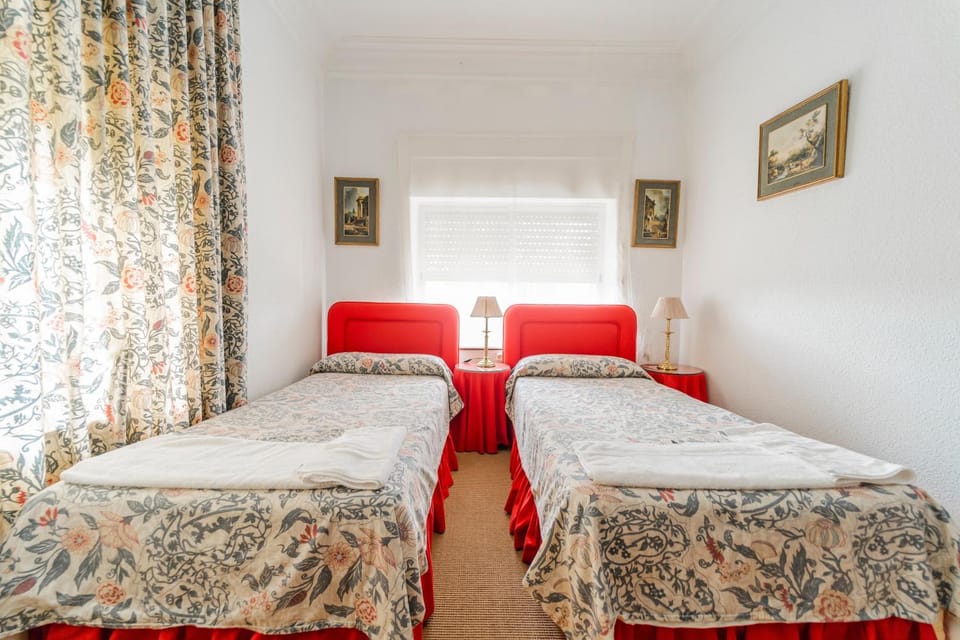 Property building, Living room, Bedroom