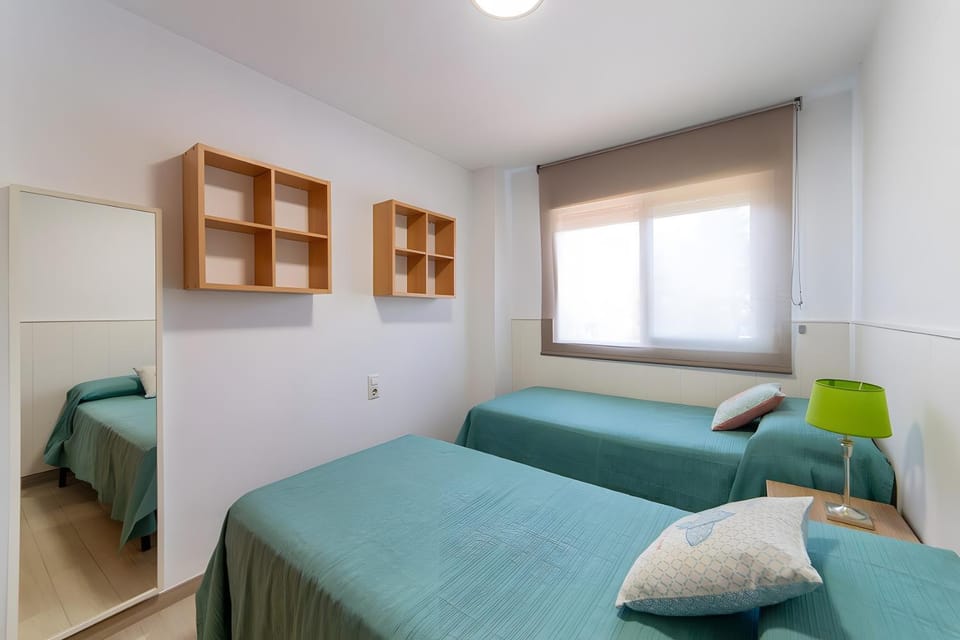 Property building, Living room, Bedroom