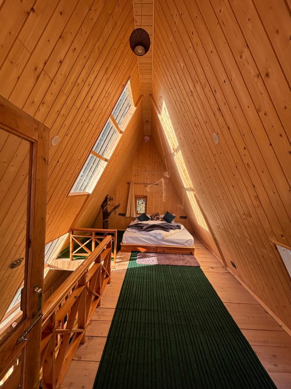 The nature view A shaped tree cottage Bed and Breakfast in Himachal Pradesh