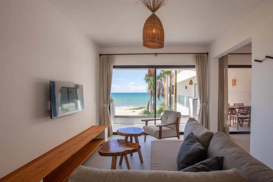 Natural landscape, Living room, Seating area, Sea view