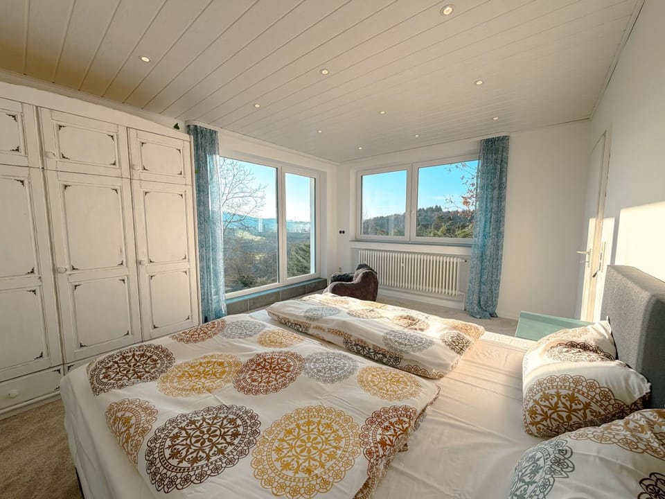 Bed, View (from property/room), Bedroom, wardrobe