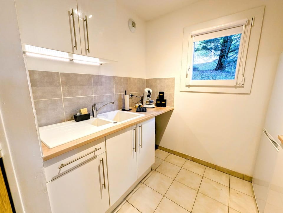 Kitchen or kitchenette, kitchen