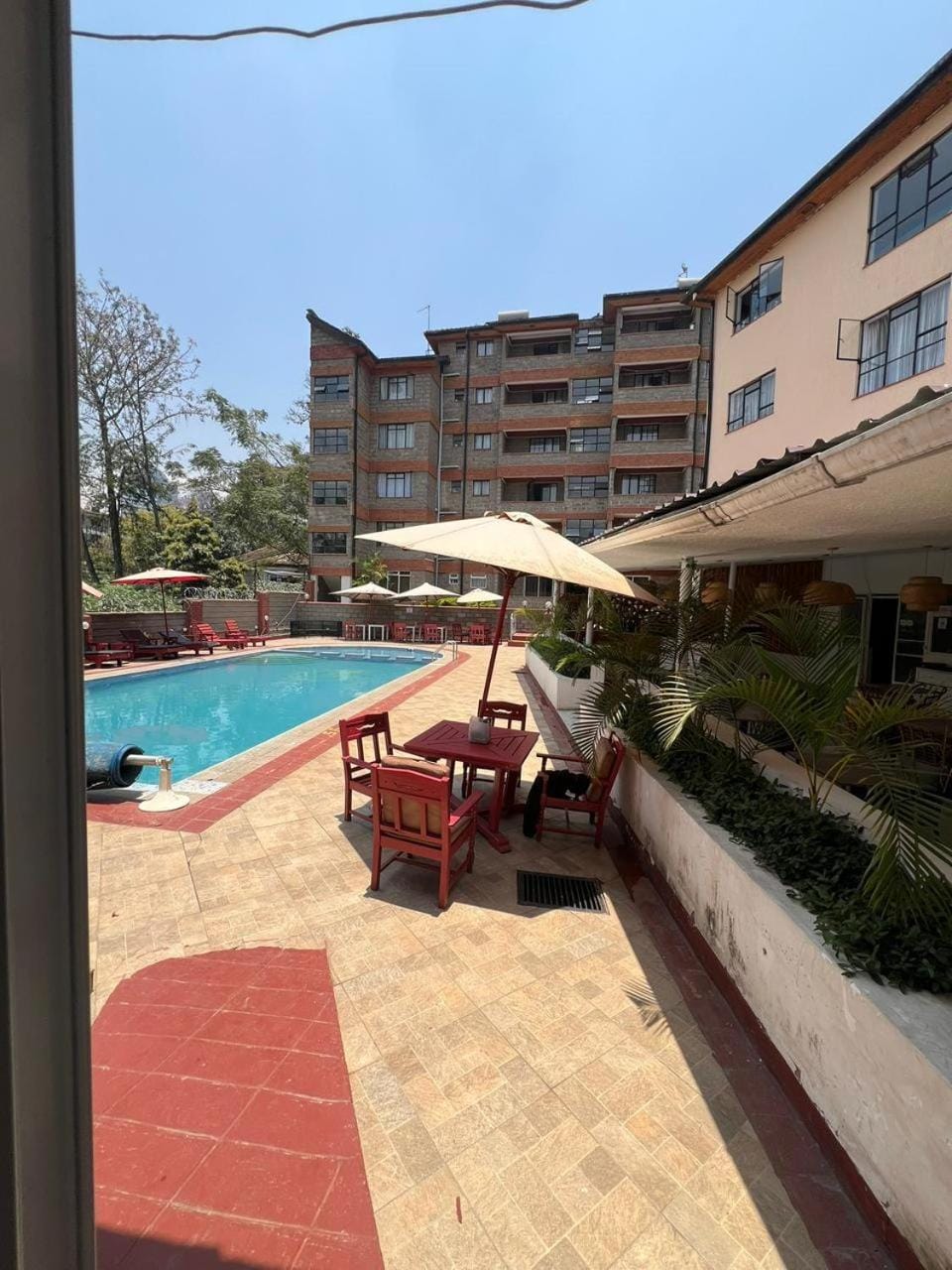 Property building, Swimming pool