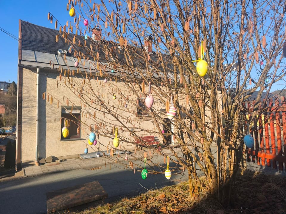 Property building, Spring, Day