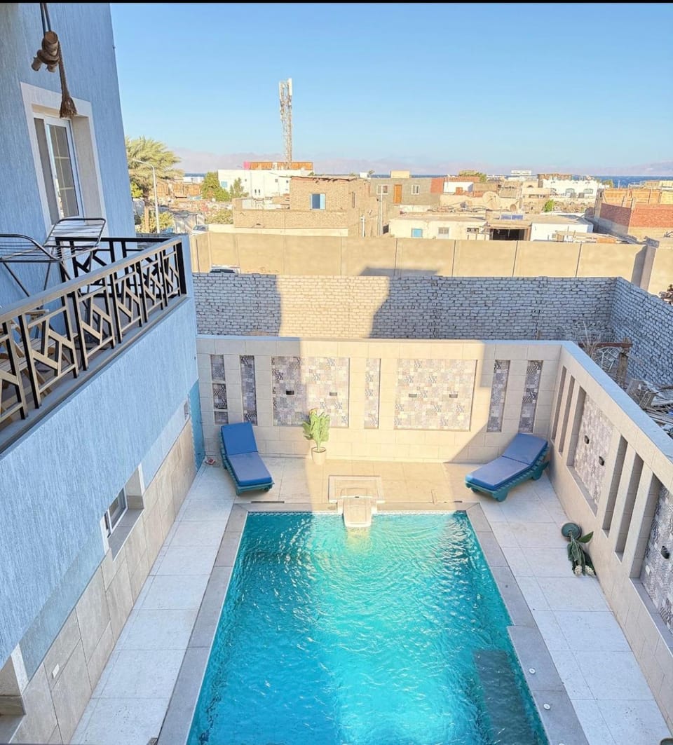 Property building, Pool view, Swimming pool