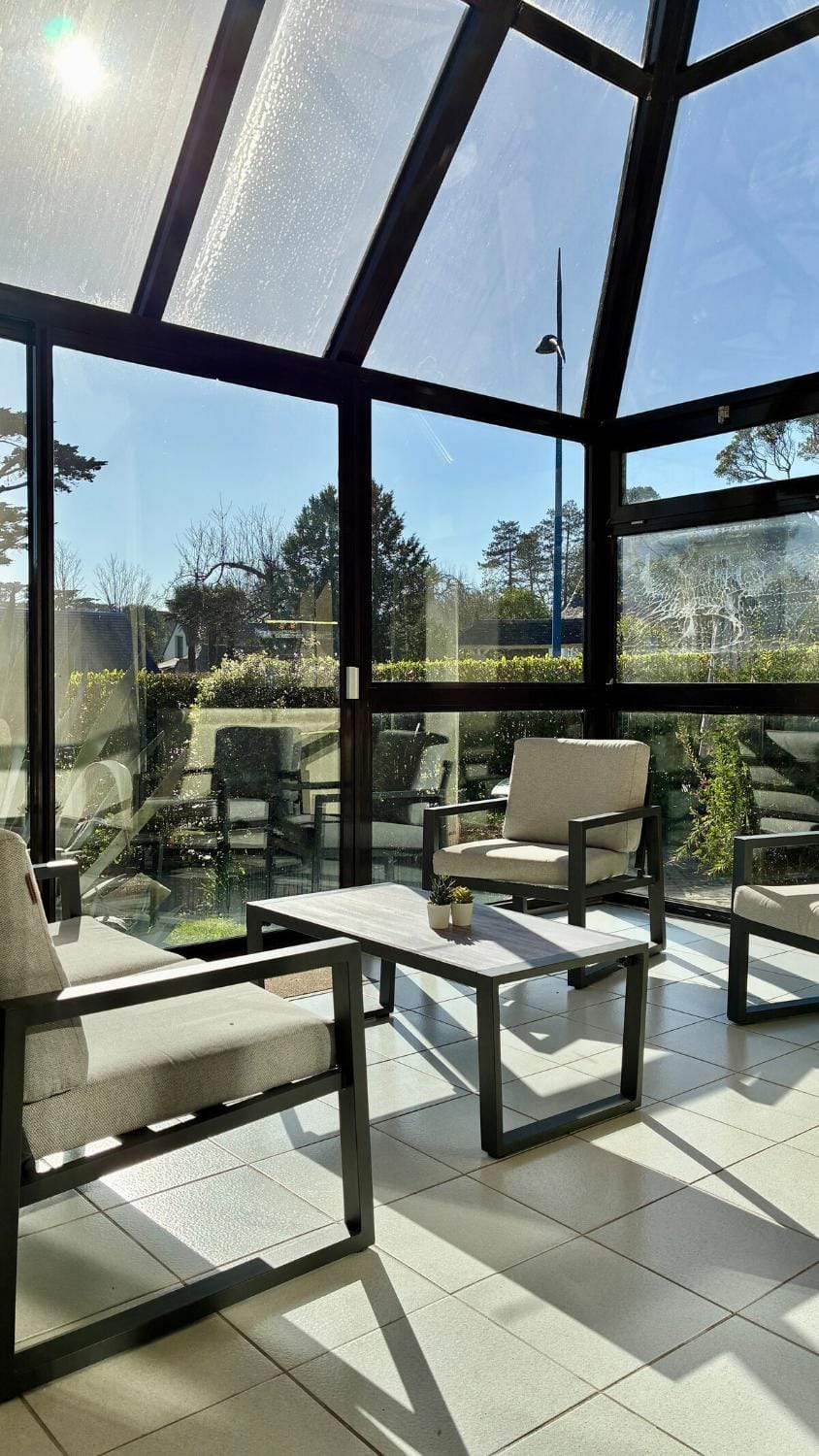 Veranda - face à la mer - wifi House in Crozon