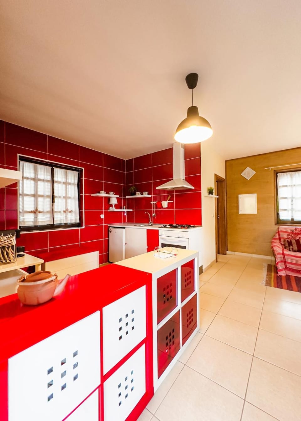 Communal kitchen, kitchen