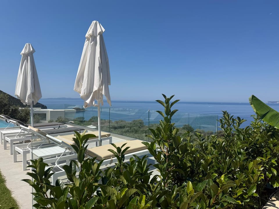 Day, Natural landscape, Beach, Sea view, sunbed