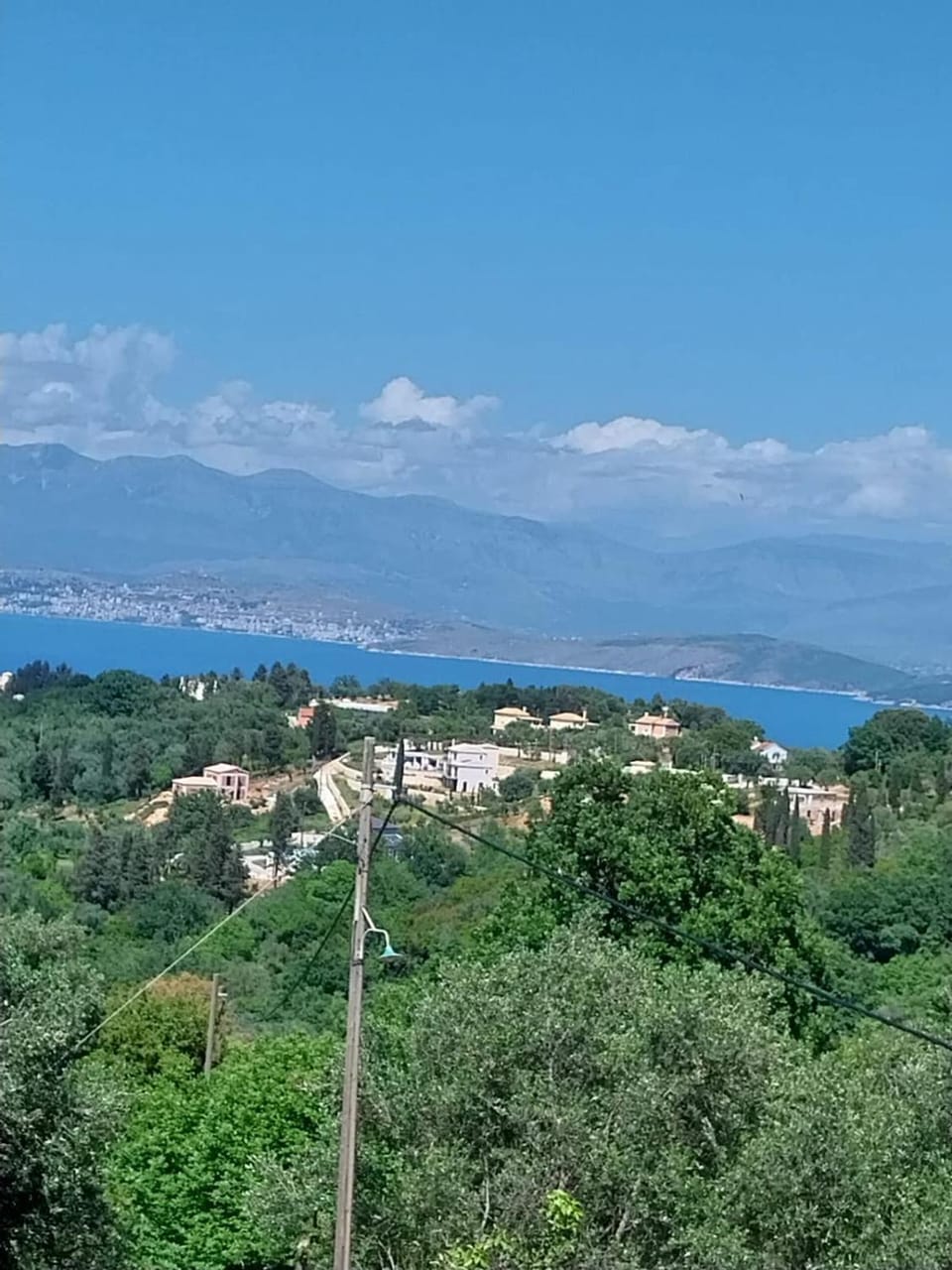 La Luna Sea View Home Apartment in Corfu