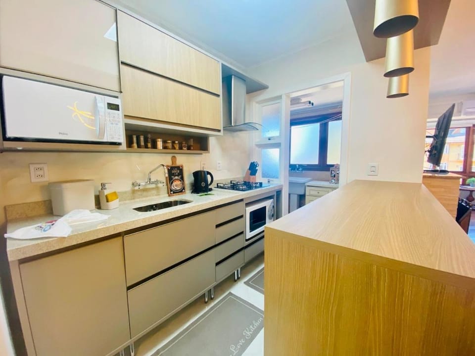 Espaçoso Apto p/6 |Centro +Caminhada p/Rua Coberta Apartment in Gramado