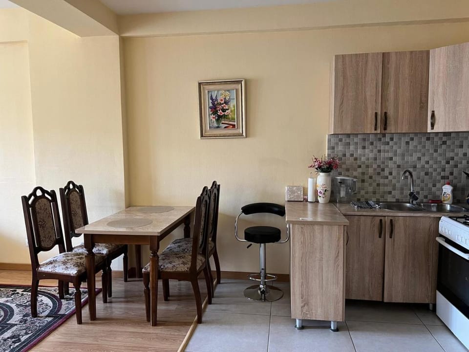 Spacious two-bedroom apartment in Mziuri Park Apartment in Tbilisi, Georgia