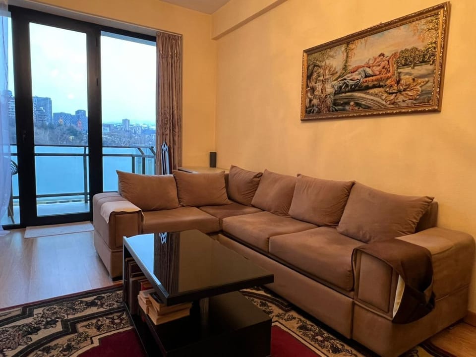 Spacious two-bedroom apartment in Mziuri Park Apartment in Tbilisi, Georgia