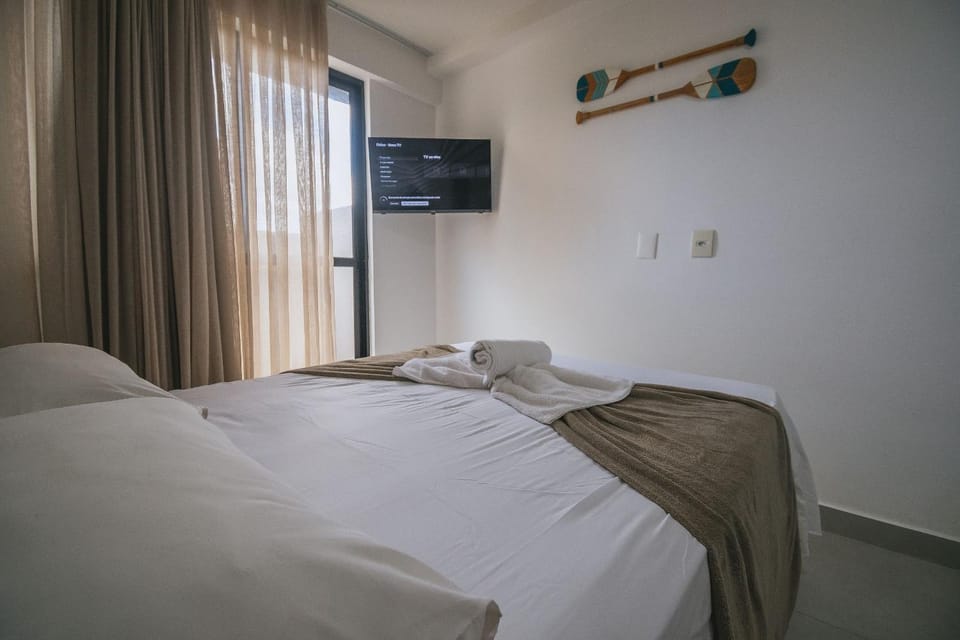 Studio com jacuzzi privativa na Praia do Cupe Apartment in Ipojuca