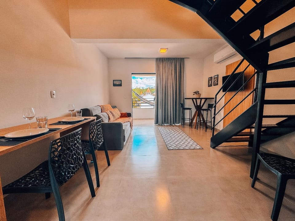 Apartamento de 1 quarto com sofá-cama no centro para até 4 pessoas Apartment in Brusque
