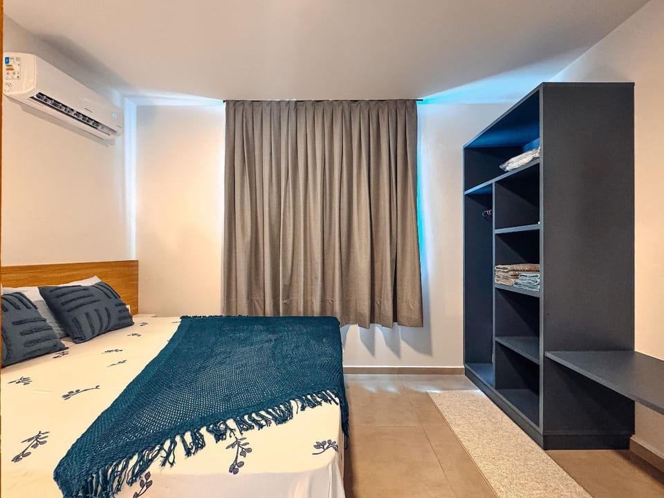 Apartamento de 1 quarto com sofá-cama no centro para até 4 pessoas Apartment in Brusque