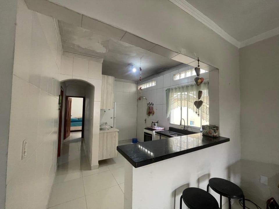 Casa pé na areia Praia Grande Real House in State of São Paulo