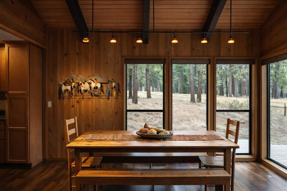 Day, Natural landscape, Dining area, furniture