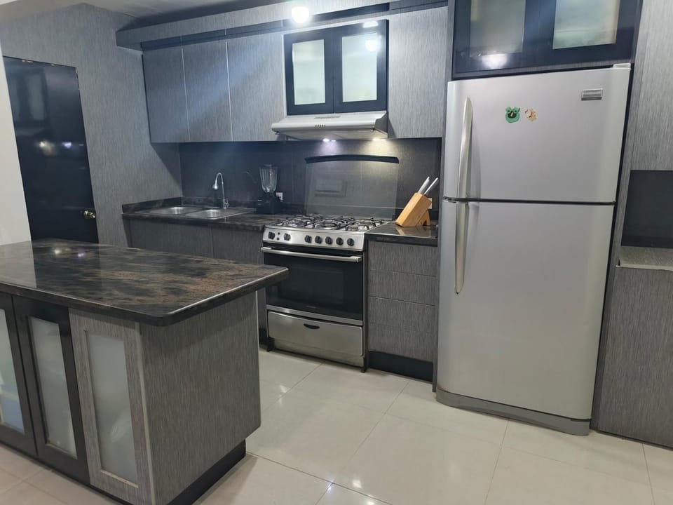 Kitchen or kitchenette, dishwasher, oven
