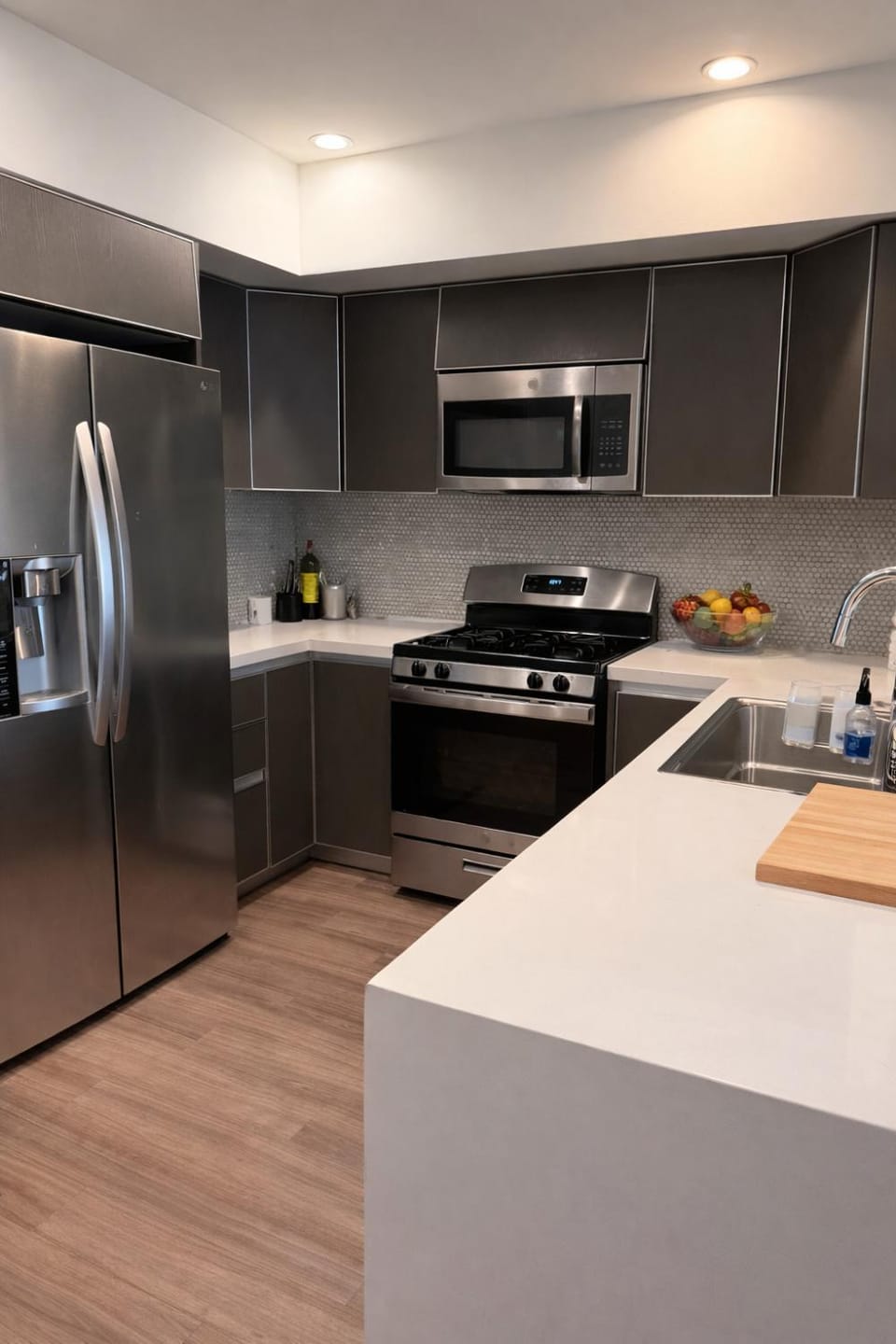Kitchen or kitchenette, kitchen