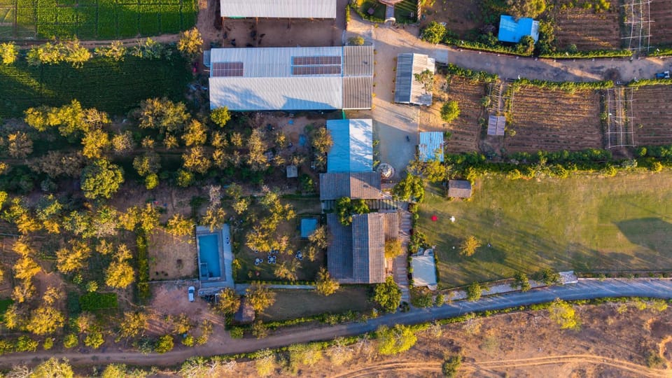 Alaya Stays, Krishna Serenity Pet-Friendly Suite with Pool, Lawn & Gazebo Apartment in Rajasthan