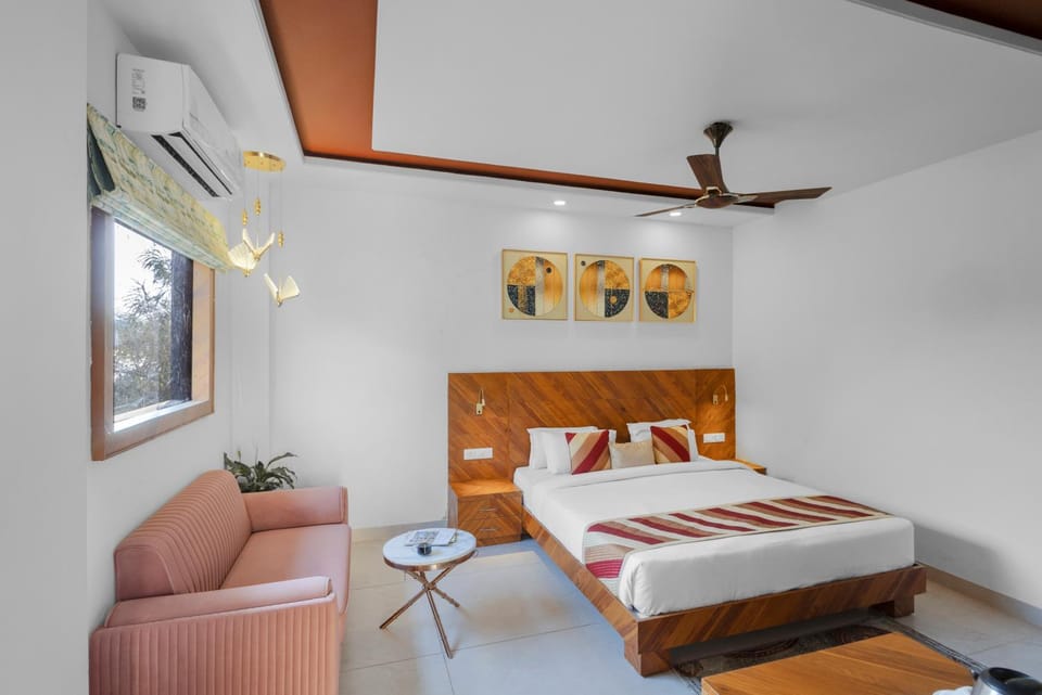 Alaya Stays, Krishna Serenity Pet-Friendly Suite with Pool, Lawn & Gazebo Apartment in Rajasthan