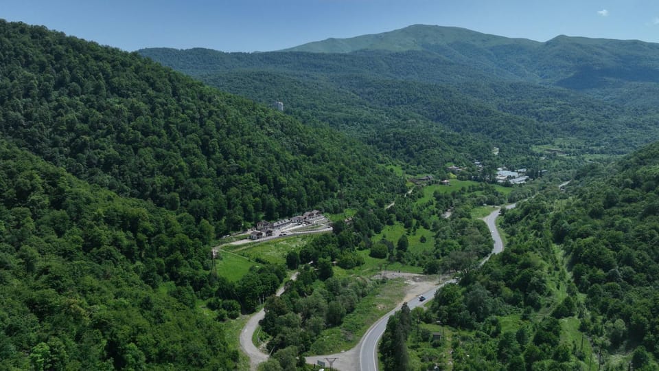 Bird's eye view, Mountain view