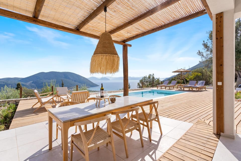 Garden, Dining area, Sea view