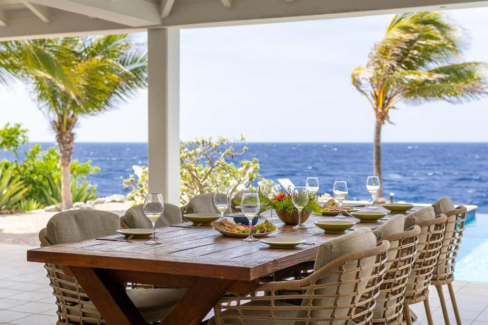 Dining area, Sea view