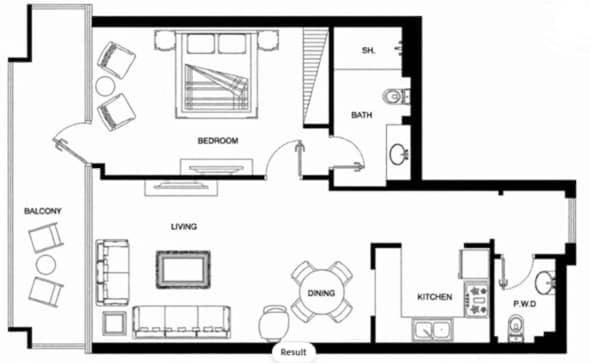 Free housekeeping visits during your stay - StayShort - Modern 1BR in Business Bay for 2 Apartment in Dubai