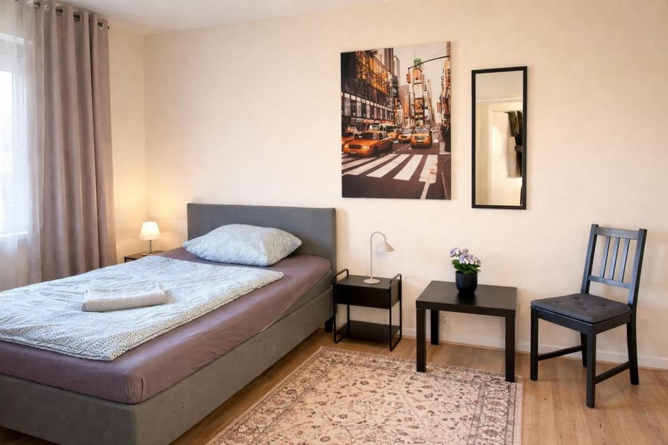 Living room, Bedroom