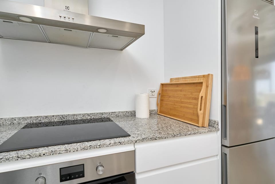 Kitchen or kitchenette, Living room