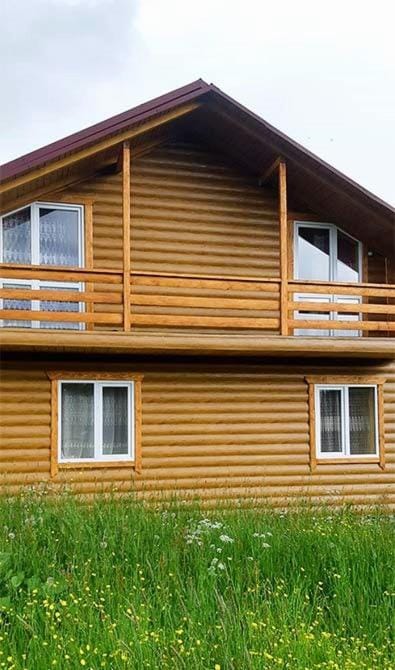 Property building, Garden view