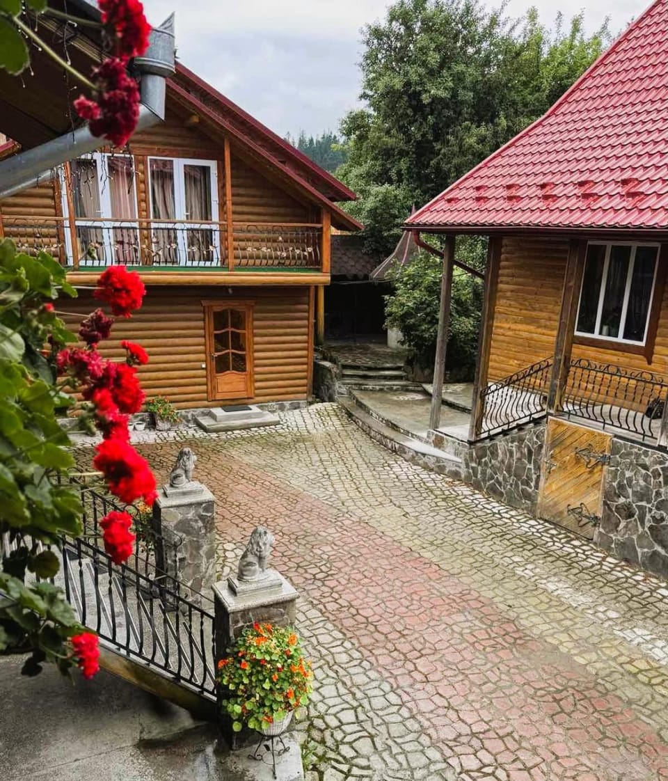 Property building, Garden view